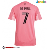 Ženske Nogometnih dresov Inter Miami Rodrigo De Paul #7 Domači 2025-26 Kratki rokavi